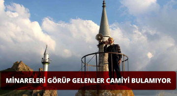 Sivas Zara’daki Minare Görenleri Şaşırtıyor!