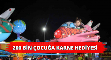 Belediyeden Çocuklara Büyük Hediye 200 Bin Lunapark Bileti Dağıtıldı
