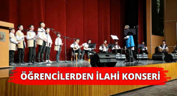 Öğrencilerin İlahi Konseri Beğeni Topladı