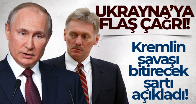 Kremlin Sözcüsü Peskov: ‘Ukrayna gün bitmeden savaşı durdurabilir’