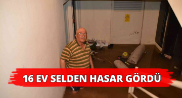 Gemerek’te Gece Yaşanan Selin Durumu Gündüz Daha Net Ortaya Çıktı