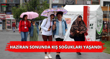 Sivas’a Kış Yeniden Geldi