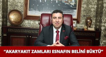 Akaryakıt Zamları Esnafı Zor Duruma Soktu