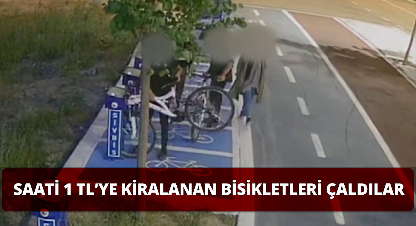 1 TL’ye Kiralanan 7 Adet Bisiklet Çalındı