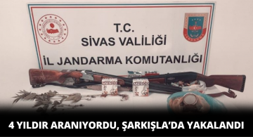 Uyuşturucu Kaçakçısı Şarkışla’da Yakalandı