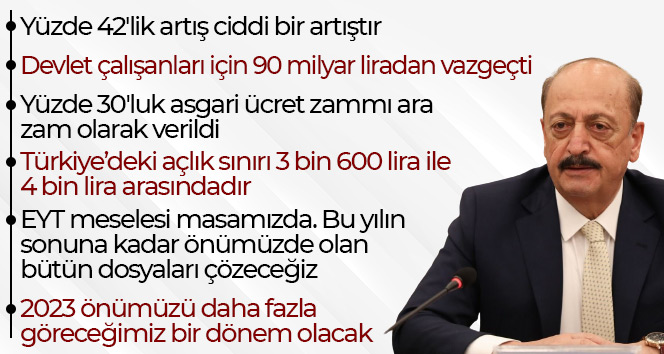 Bakan Bilgin’den EYT mesajı