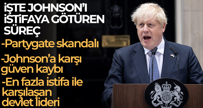 Boris Johnson’ı istifaya götüren süreç