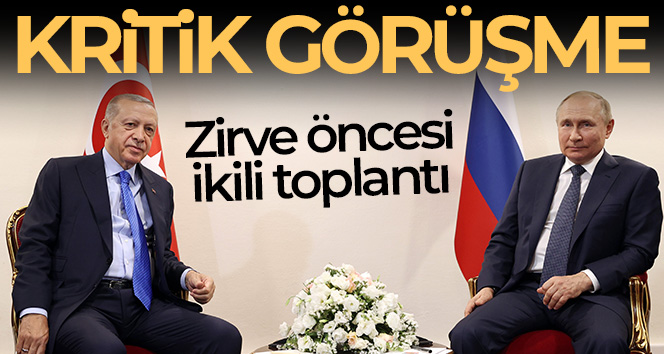 Cumhurbaşkanı Erdoğan, Rusya Devlet Başkanı Putin ile görüştü