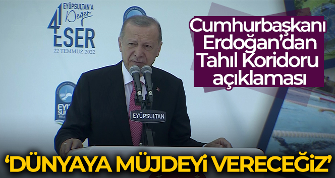 Cumhurbaşkanı Erdoğan’dan Tahıl Koridoru açıklaması