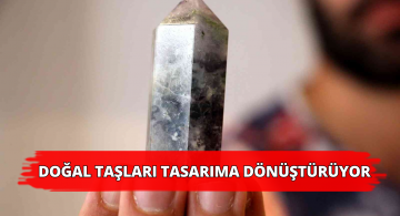 Doğal Taşlardan Hem Takı Yapıyor Hem de Şifa Dağıtıyor