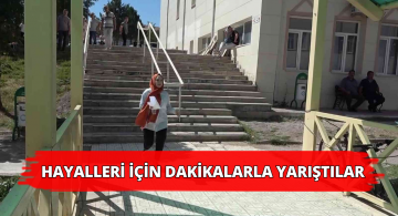 KPSS’de Hayalleri İçin Ter Döktüler!