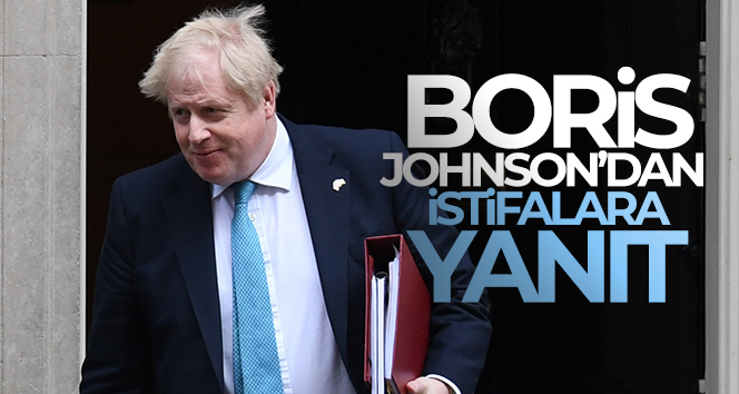 İngiltere Başbakanı Johnson’dan istifalara yanıt