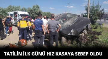 Sivas’taki Trafik Kazasında 4 Kişi Yaralandı