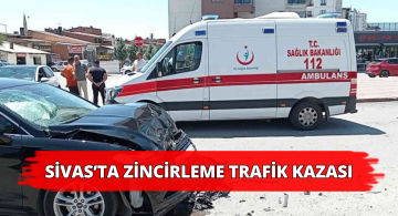 Sivas’ta Meydana Gelen Kazada 2 Kişi Yaralandı