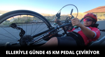 Gurbetçi Şampiyon Günde 45 KM Pedal Çeviriyor!