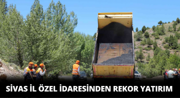 Hafik Tozanlı Yolu İyileştirme Çalışmaları Devam Ediyor