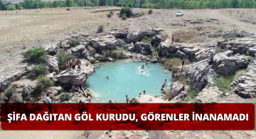Şifa Dağıtan Gölün Son Hali Görenleri Şaşkına Çevirdi