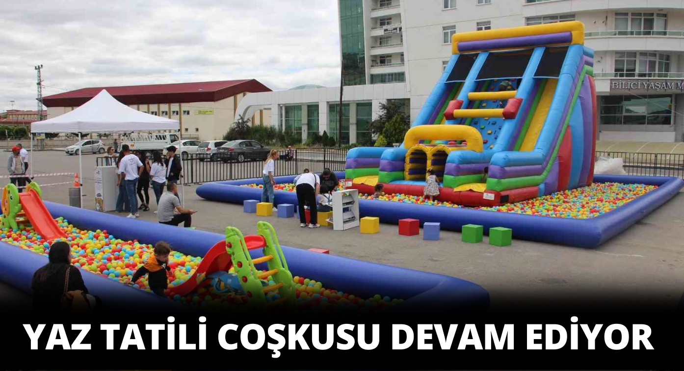 Sivas’ın İlk ve Tek AVM’sinde Yaz Coşkusu Devam Ediyor