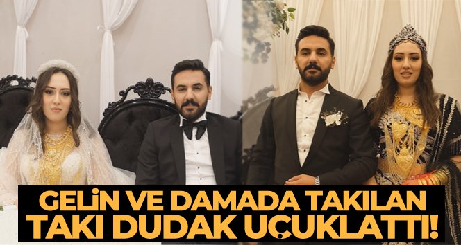 Aşiret düğününde takılan takı ve paralar dudak uçuklattı: 2,5 milyon TL’yi buldu!