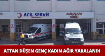 Hollanda’dan Gelen Gurbetçi Kadın Attan Düşerek Ağır Yaralandı