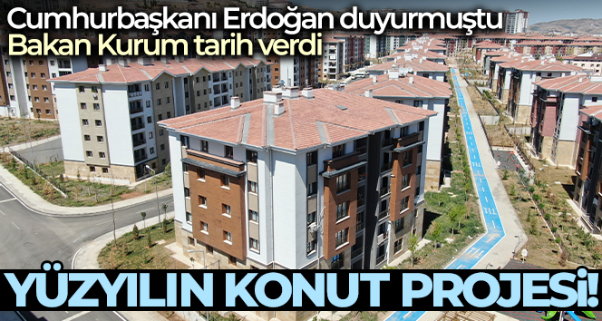 Bakan Kurum paylaştı! Dev sosyal konut projesinin açıklanacağı tarih belli oldu