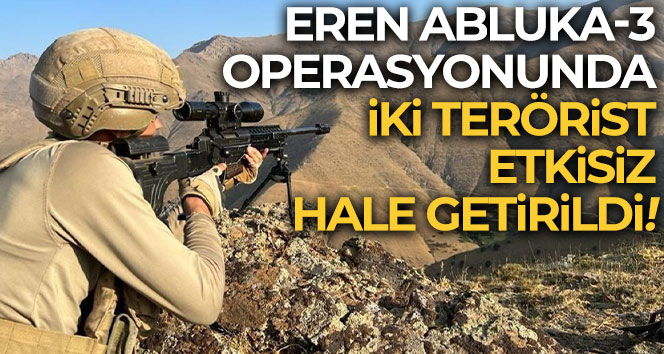 Batman’da biri turuncu kategoride aranan iki terörist etkisiz hale getirildi