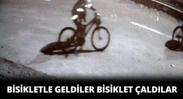 Bisikletli Şahıslar Bisiklet Hırsızı Çıktı