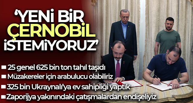 Cumhurbaşkanı Erdoğan: ‘Yeni bir Çernobil yaşamak istemiyoruz’