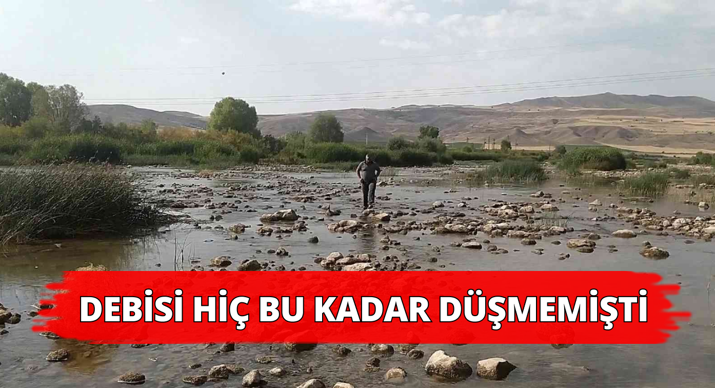 Kızılırmak’taki Su Seviyesi Alarm Veriyor!