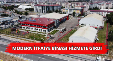 Sivas Belediyesi Tarafından Yeni İtfaiye Merkezi Hizmete Sunuldu