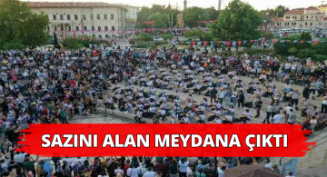 Sazını Al da Gel Şölenine Büyük İlgi