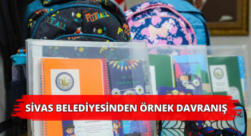 Sivas Belediyesi’nden Eğitime Destek!