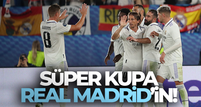 Süper Kupa Real Madrid’in