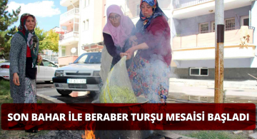 Sivas’ta Sonbahar ile Birlikte Turşu Hazırlıkları Hızlandı