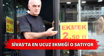 Sivaslı Fırıncı Ekmeğe 1 Lira İndirim Yaptı!