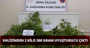 Valizinde 2 Kilo 300 Gram Kubar Esrar ile Yakalandı
