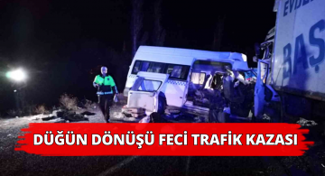 Sivas’taki Trafik Kazasında 8 Kişi Öldü 9 Kişi Yaralandı!