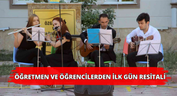 Eğitim Öğretim Yılına Resital ile Başlangıç Yaptılar