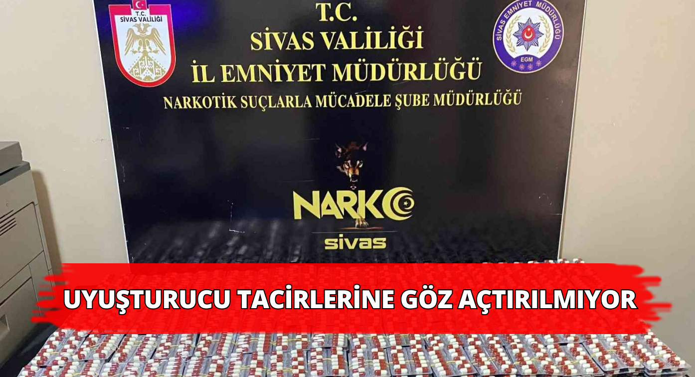 Sivas’ta Uyuşturucuya Geçit Yok