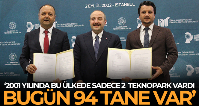 Bakan Varank: ‘2001 yılında bu ülkede sadece 2 teknopark vardı, bugün 94 teknopark var’