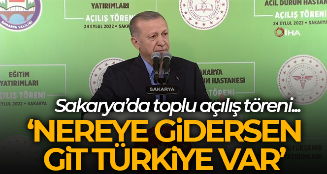 Cumhurbaşkanı Erdoğan: ‘Bay Kemal, Sakarya’nın nerede olduğunu bilmiyor, yolları karıştırmış’