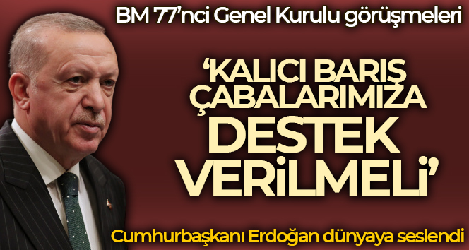 Cumhurbaşkanı Erdoğan: ‘Türkiye’nin dış politikadaki vizyonu daima barış odaklı olmuştur’