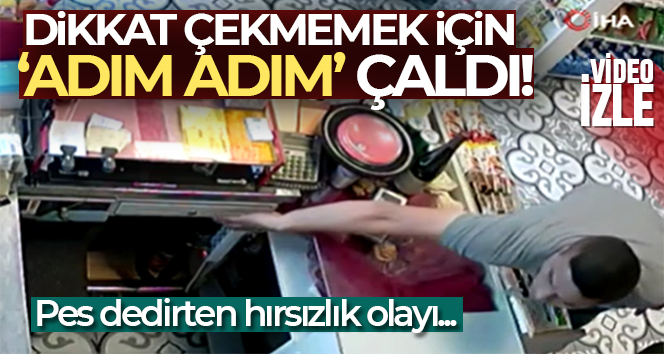Fatih’te ‘adım adım’ hırsızlık kamerada