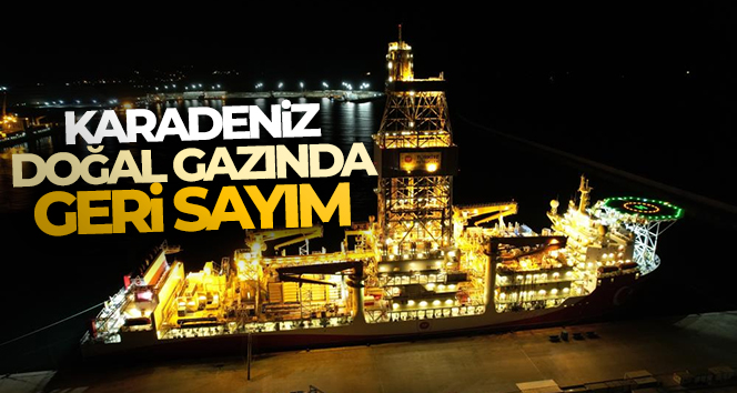 Karadeniz doğal gazında geri sayım