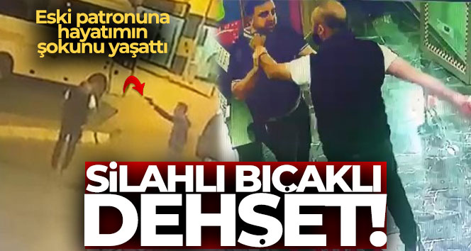 Kartal’da silahlı bıçaklı dehşet: Silahla yaralandı, bıçakla dükkan bastı