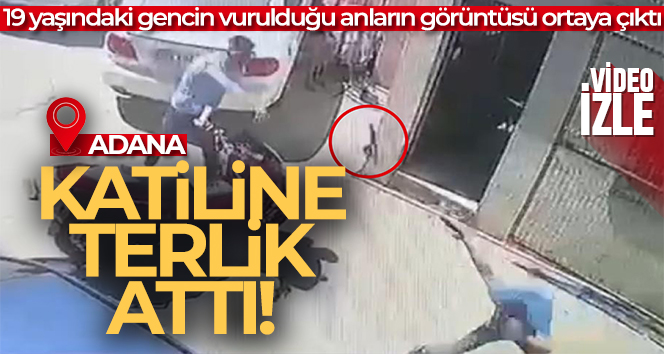 Katilini terlikle kovaladı