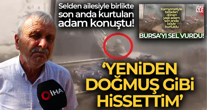 Selden ailesiyle birlikte son anda kurtulan Ömer Eyli: ‘Yeniden doğmuş gibi hissettim’