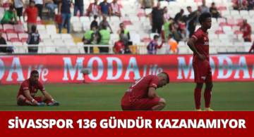 Sivasspor Yaklaşık 5 Aydır Kazanamıyor