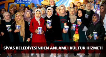 Çocuklara Sivas Belediyesinden Anlamlı Hediye