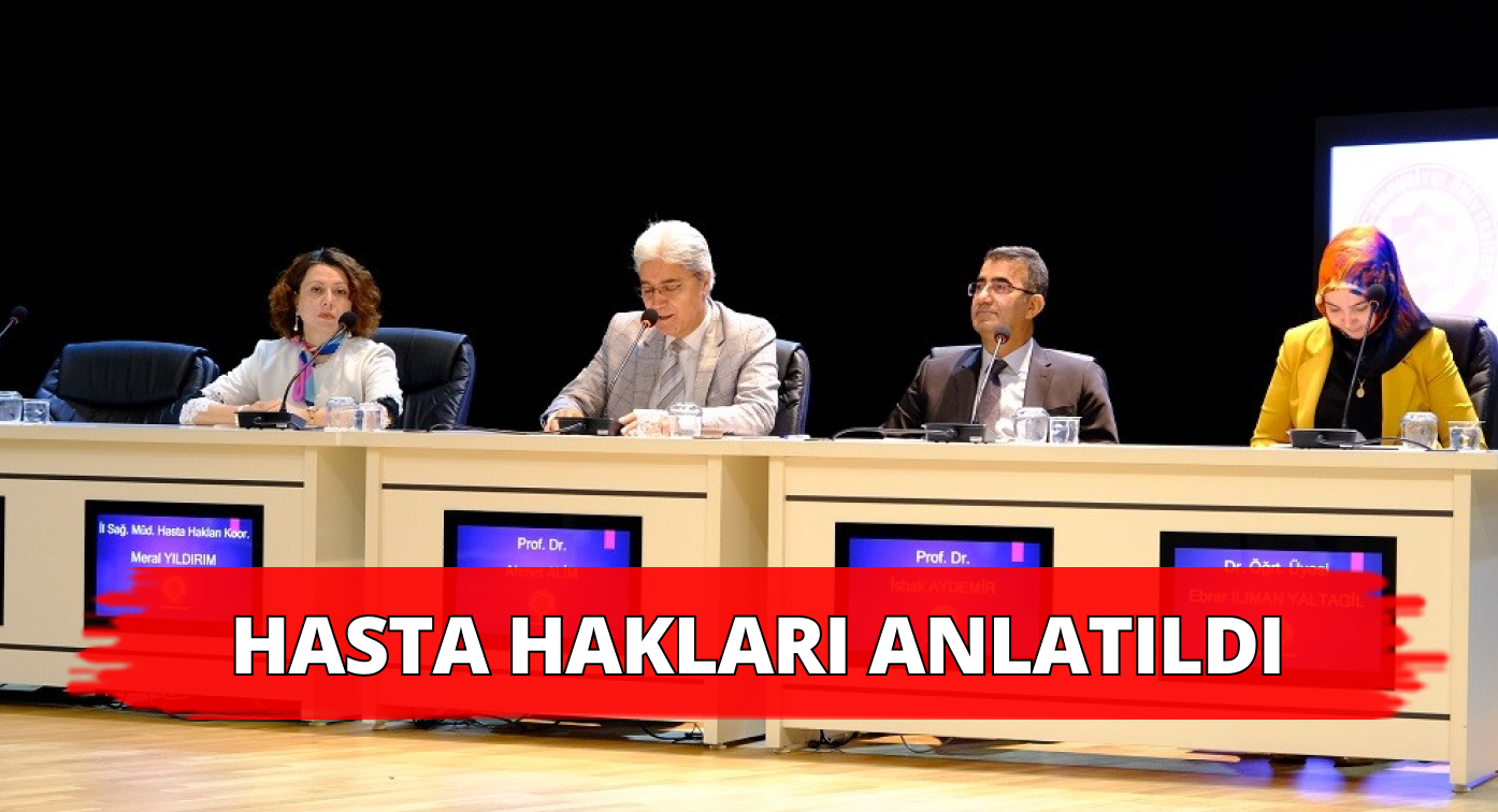 Sivas Cumhuriyet Üniversitesi Tarafından Hasta Hakları Paneli Düzenlendi